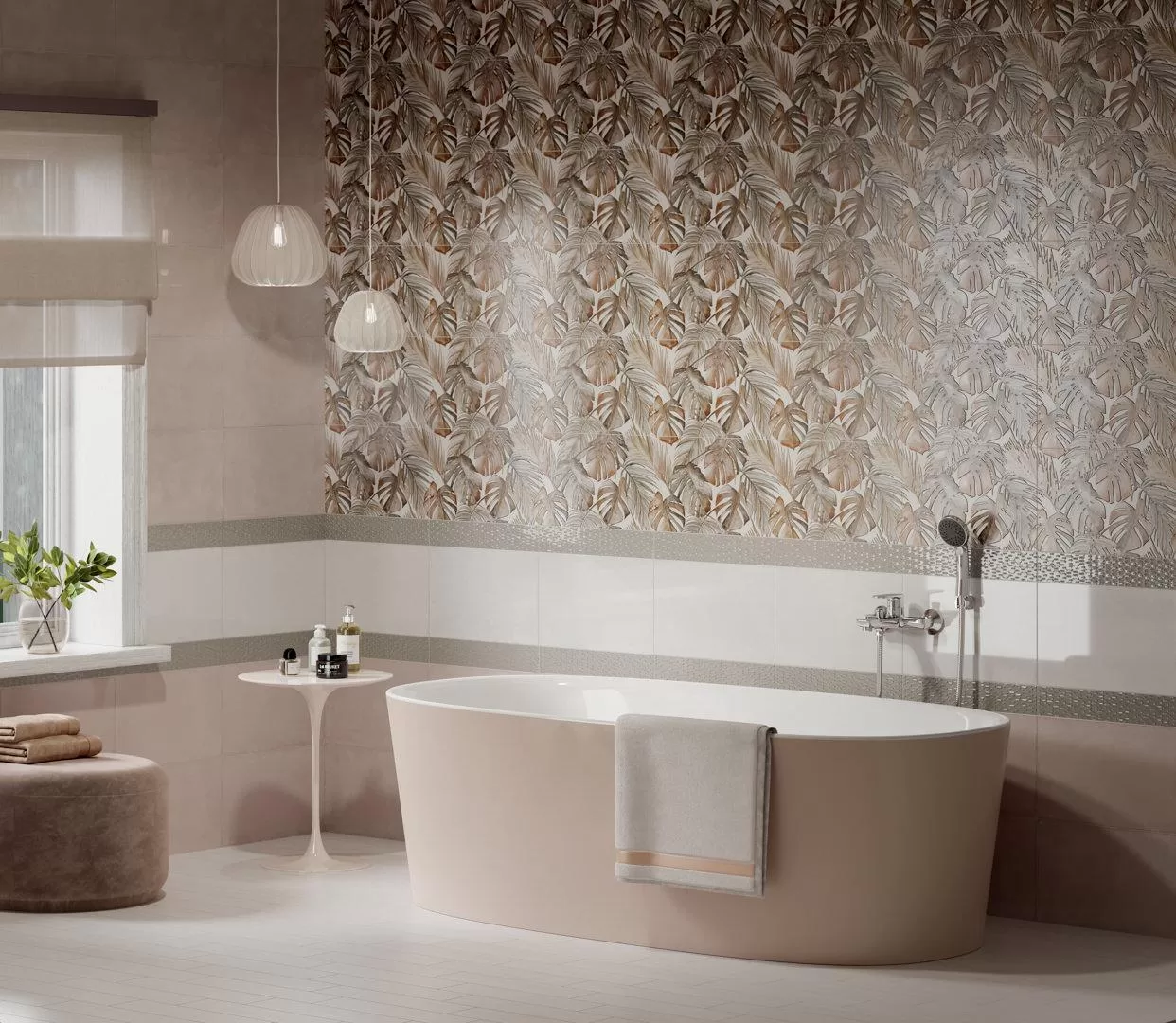 Керамическая плитка Kerama Marazzi Левада зеленый глянцевый 25х40 ZZ Зеленый, фото 2