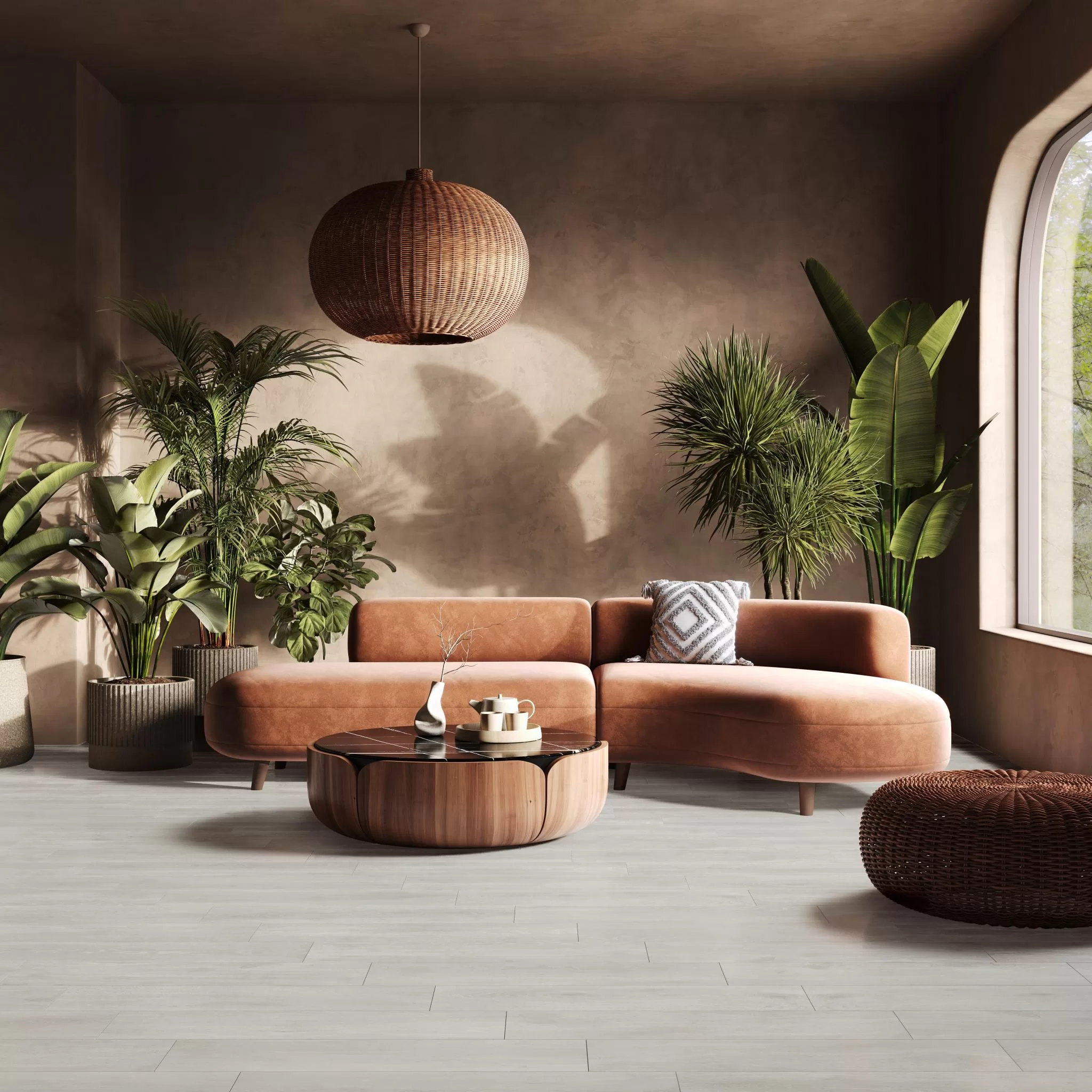 Керамогранит Kerama Marazzi Лимба серый светлый матовый обрезной KL 20x80x0,9 Серый, фото 2