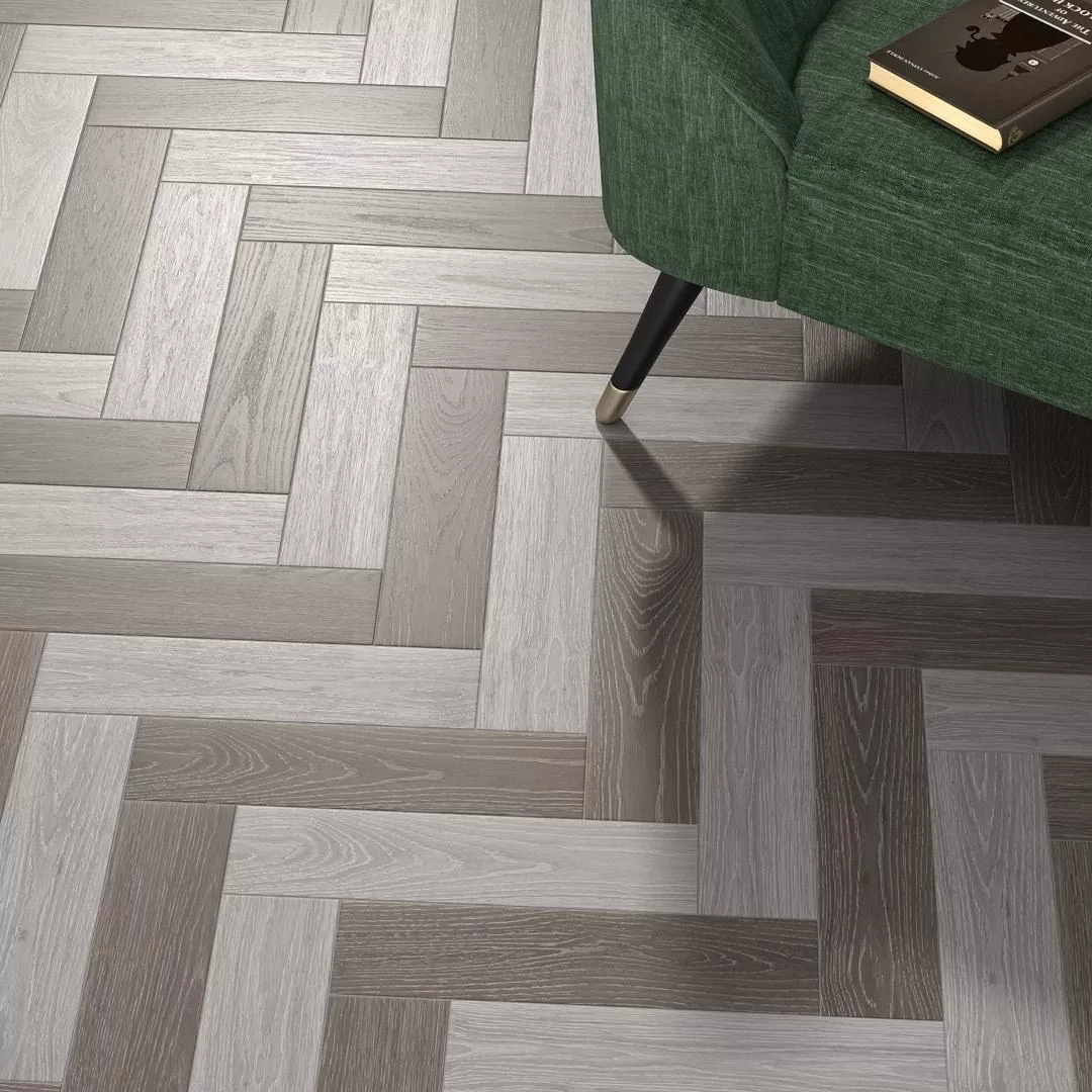 Керамогранит Kerama Marazzi Листоне серый 9,9x40,2 Серый, фото 1