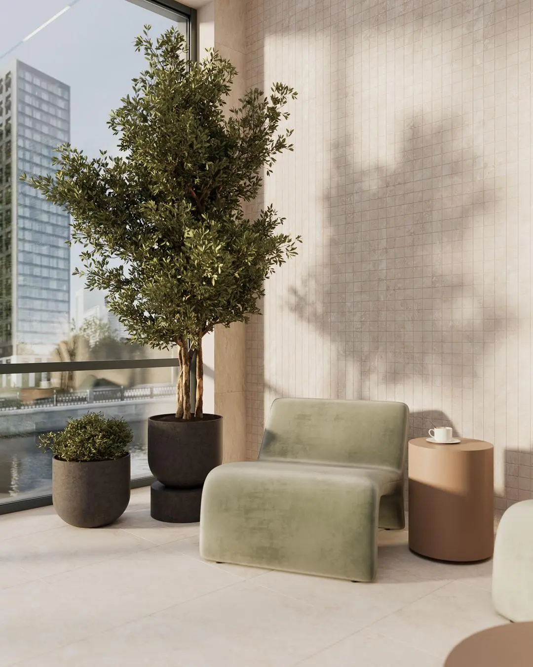 Керамическая плитка Kerama Marazzi Литос бежевый светлый матовый обрезной 30x60x0,9 Бежевый, фото 2