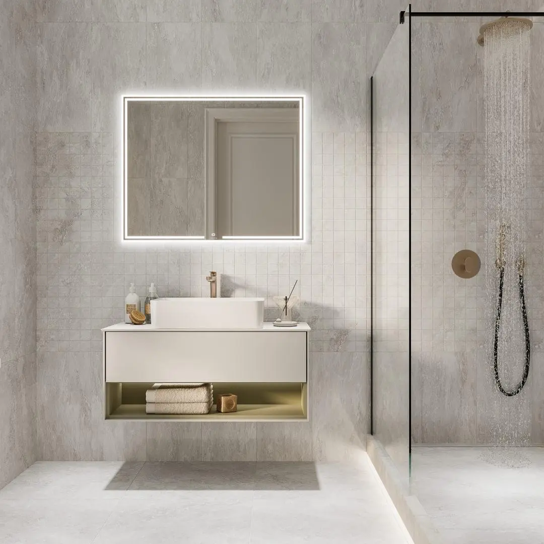Керамическая плитка Kerama Marazzi Литос бежевый светлый матовый обрезной 30x60x0,9 Бежевый, фото 3