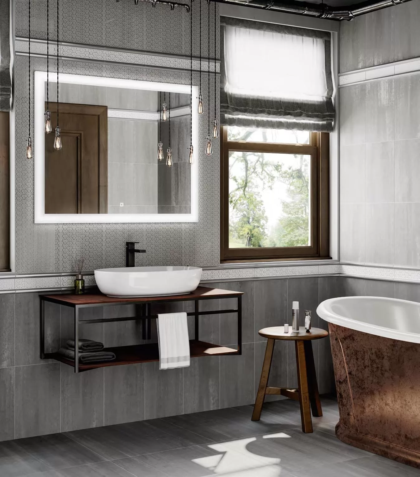 Керамическая плитка Kerama Marazzi Ломбардиа Панно 50x40 Белый, фото 1