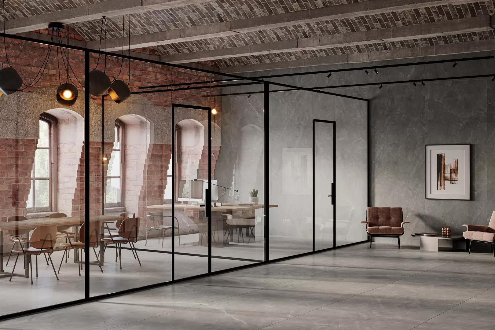 Керамогранит Kerama Marazzi Surface Laboratory /Мэджико серый обрезной 119.5x320 Серый, фото 3