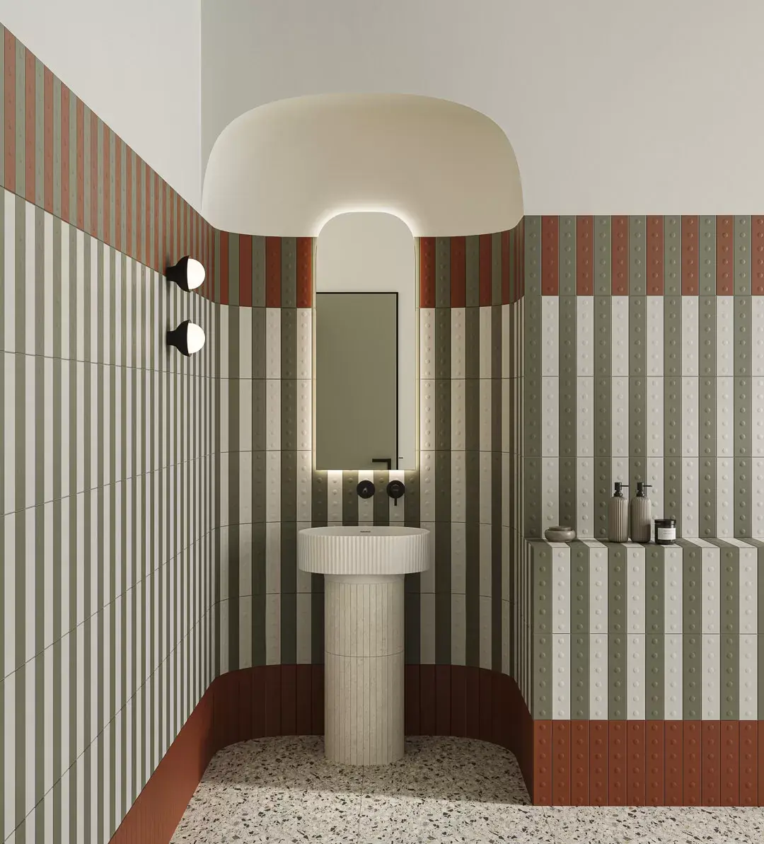 Керамическая плитка Kerama Marazzi Медина 2 бежевый светлый матовый структура 6x28,5x1 Бежевый, фото 2