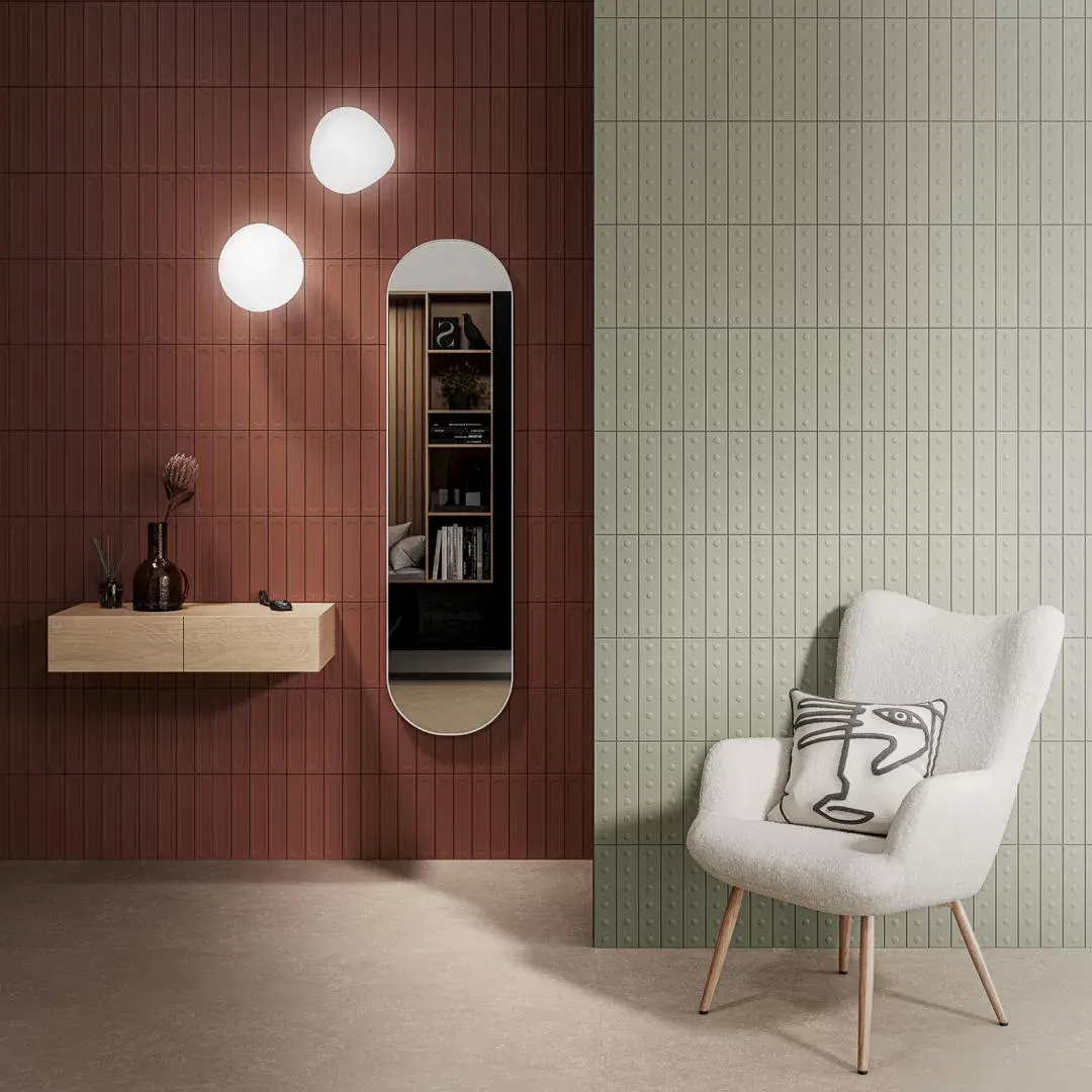 Керамическая плитка Kerama Marazzi Медина 2 бежевый светлый матовый структура 6x28,5x1 Бежевый, фото 3
