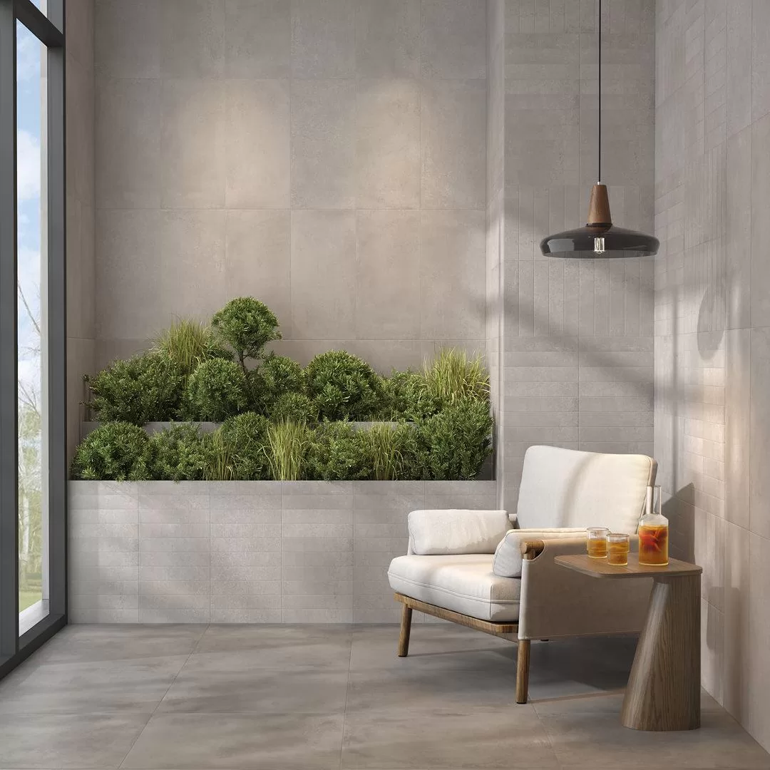 Керамический гранит Kerama Marazzi Мирабо серый матовый обрезной 60x119,5 Серый, фото 1