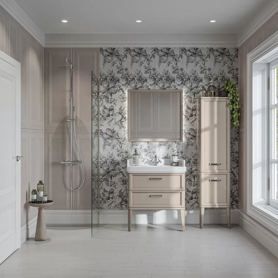 Керамическая плитка Kerama Marazzi Монфорте Глициния обр.40x120 Белый, фото 2