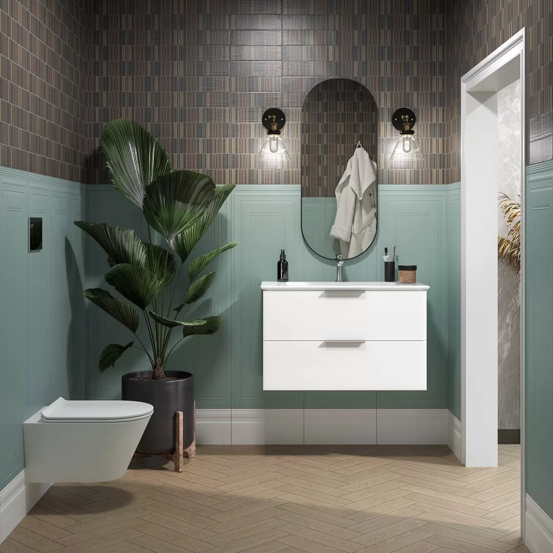 Керамическая плитка Kerama Marazzi Монфорте Глициния обр.40x120 Белый, фото 3