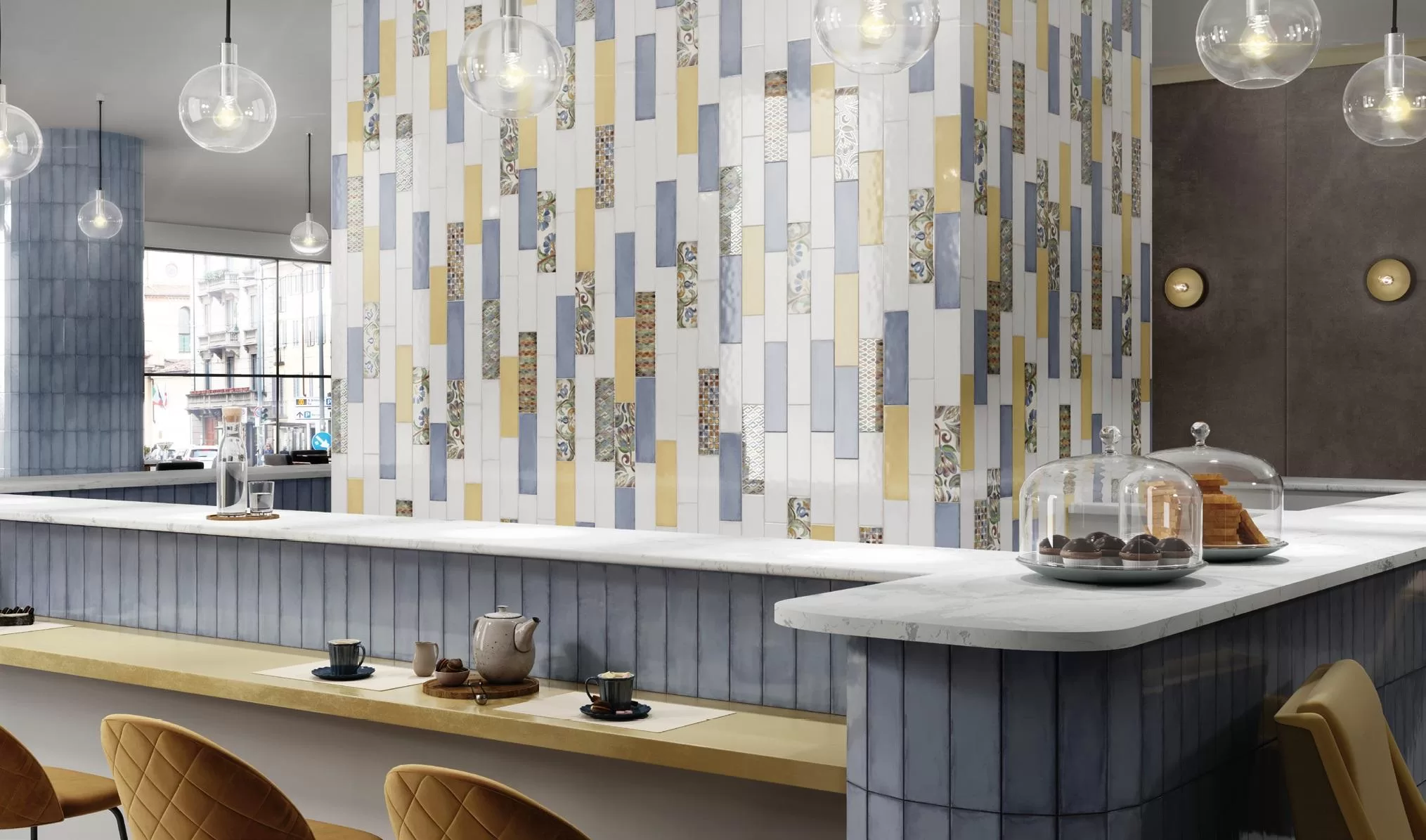 Керамическая плитка Kerama Marazzi Монпарнас зеленый 8.5x28.5 Зеленый, фото 1