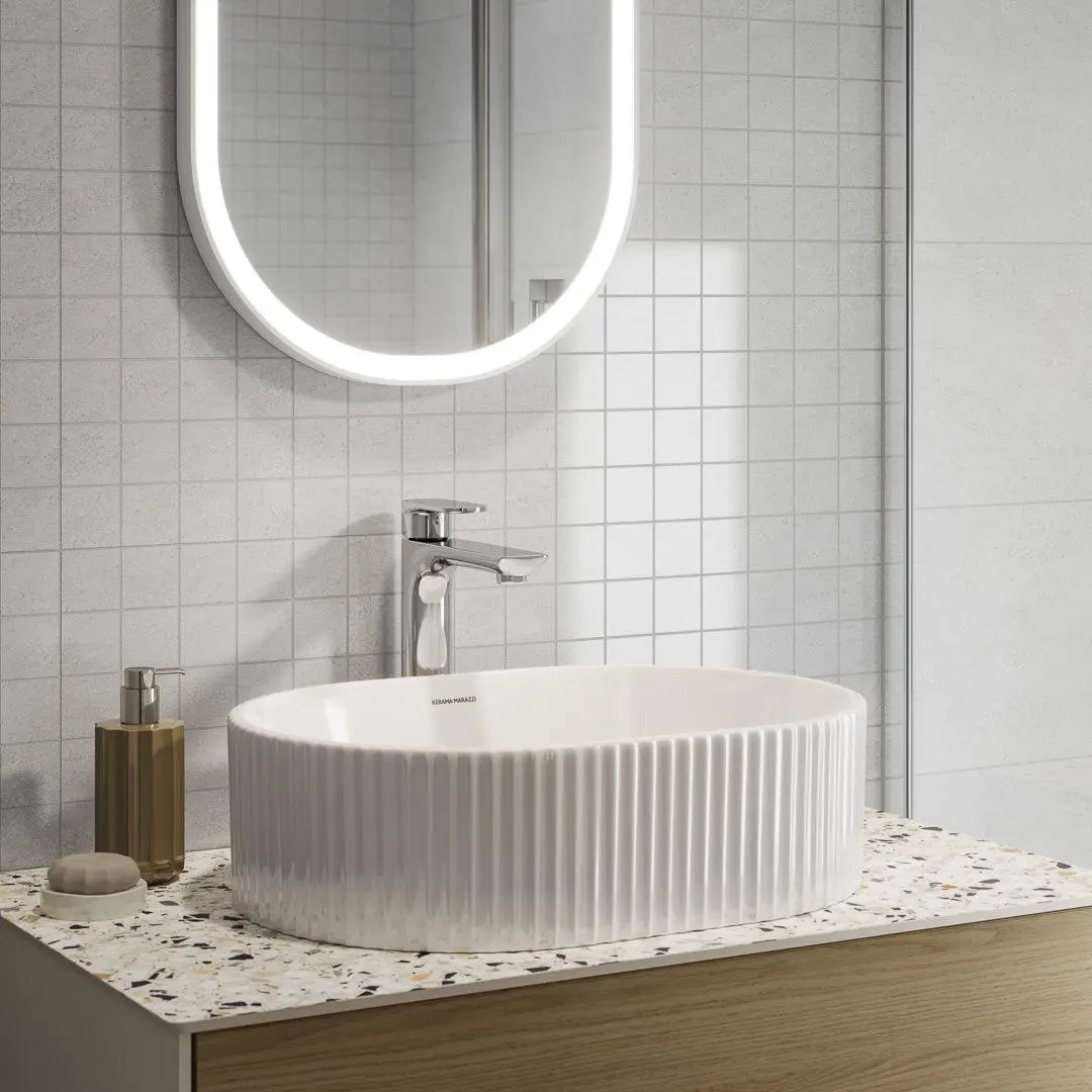 Керамическая плитка Kerama Marazzi Мотиво Декор серый светлый глянцевый 25x40 Серый, фото 3
