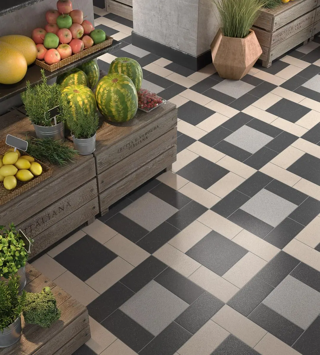 Керамогранит Kerama Marazzi Натива серый 12,5x10,8 Серый, фото 2