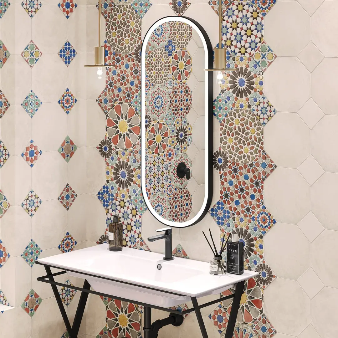 Керамогранит Kerama Marazzi Паласио 24x24 Комбинированный, фото 2