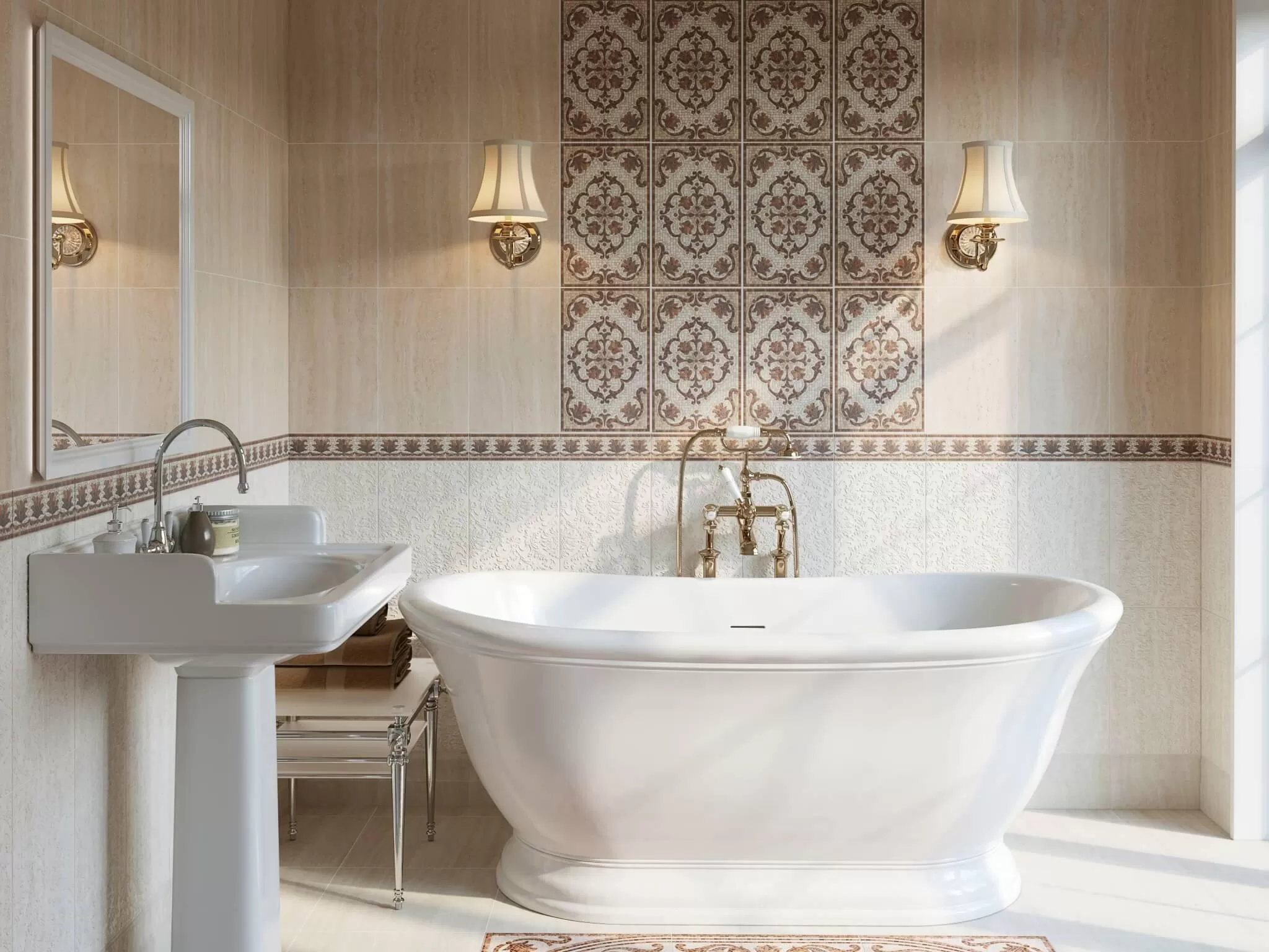 Керамогранит Kerama Marazzi Пантеон беж обр. гр. 40.2х40,2 Бежевый, фото 1