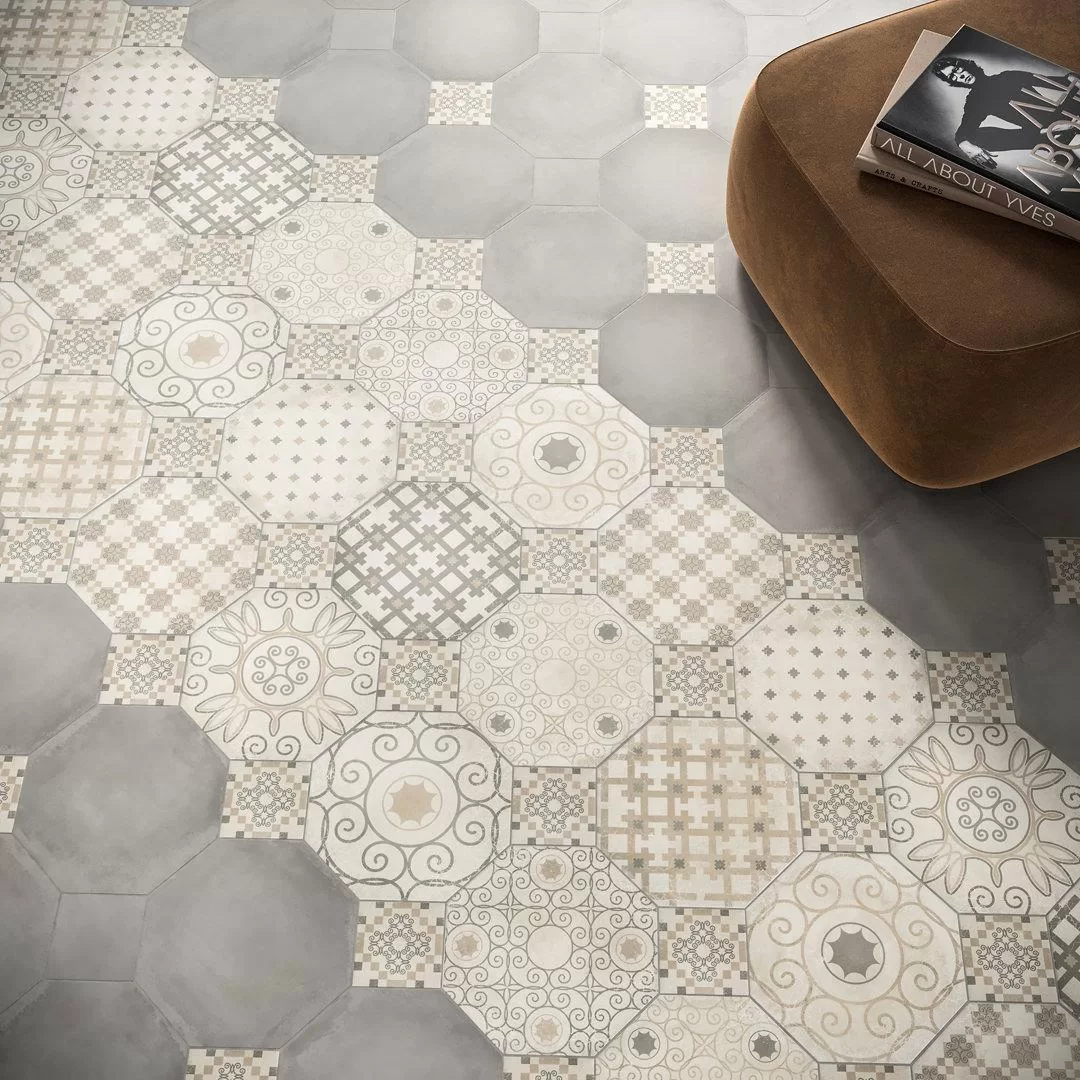 Керамогранит Kerama Marazzi Пьяцетта орнамент24x24 Бежевый, фото 3