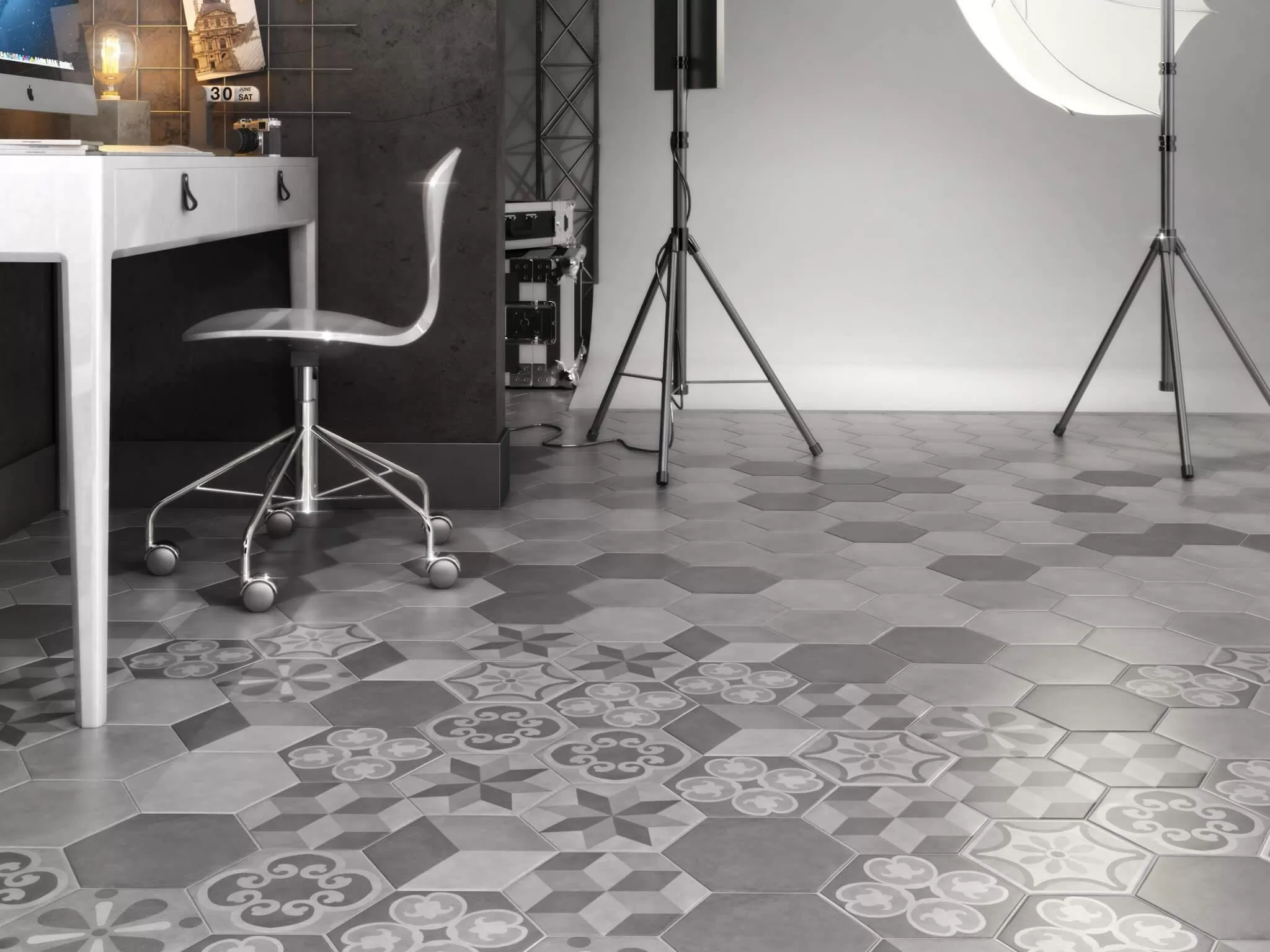 Керамогранит Kerama Marazzi Пуату микс 20x23.1 Комбинированный, фото 1