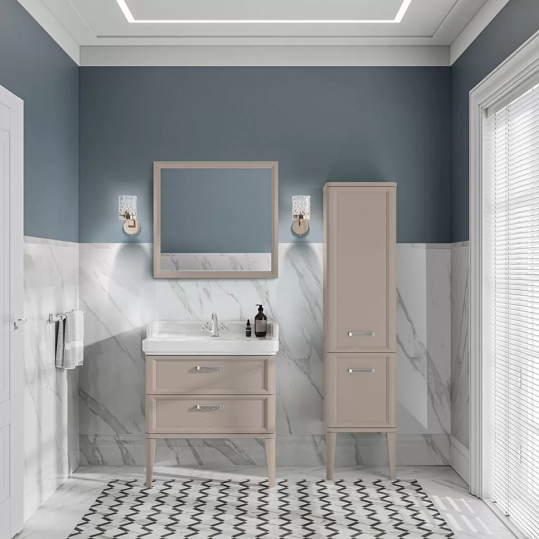 Керамическая плитка Kerama Marazzi Прадо белый панель обрезной40x120 Белый, фото 2