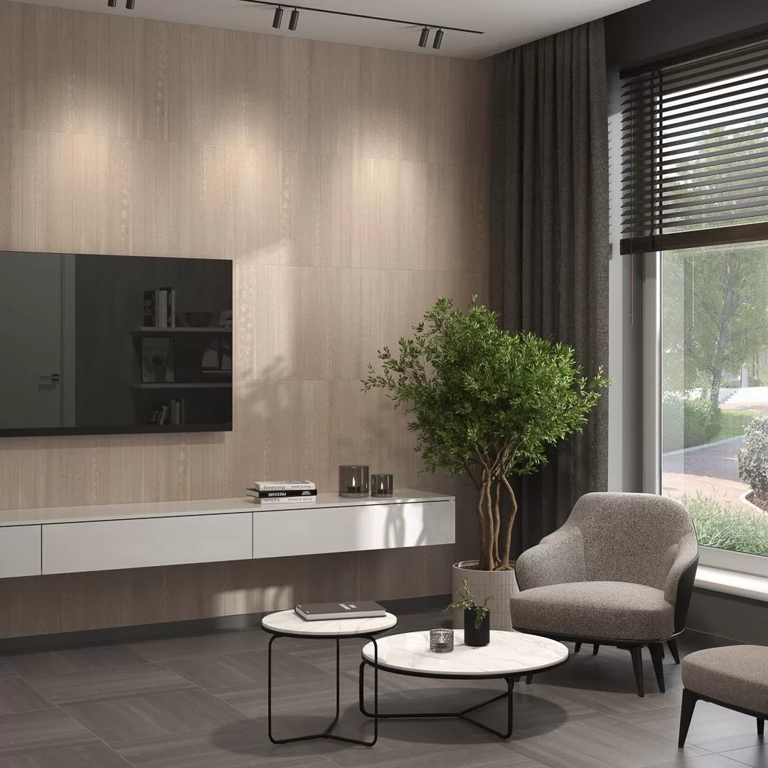 Керамогранит Kerama Marazzi Про Дабл серый светлый матовый обрезной 30х60 Серый, фото 2