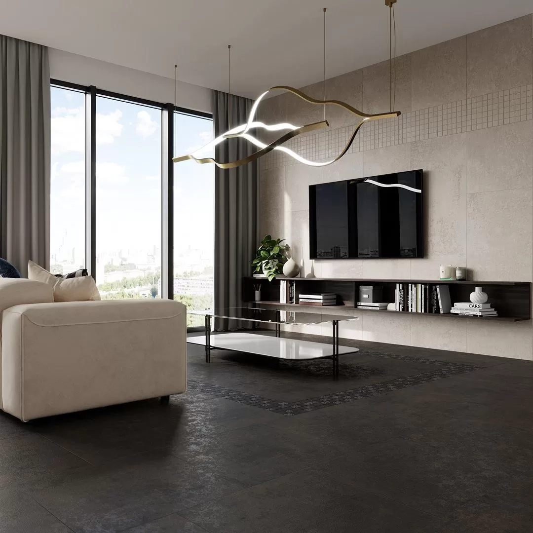 Керамогранит Kerama Marazzi Про Фьюче антрацит 60x60 Черный, фото 2