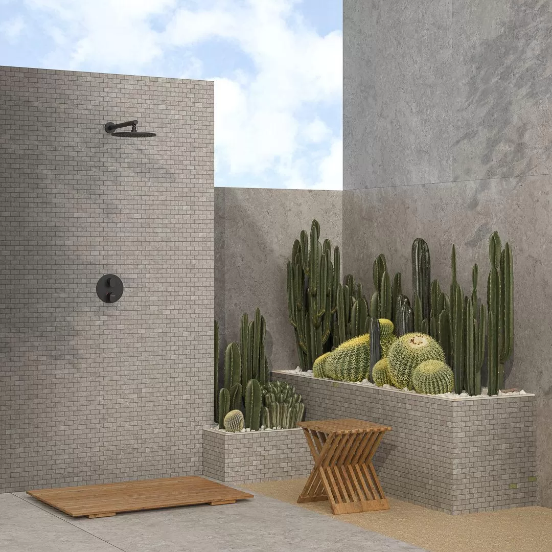 Декор Антика 2 мозаичный бежевый матовый 30x32 Kerama Marazzi Про Лаймстоун Бежевый, фото 1