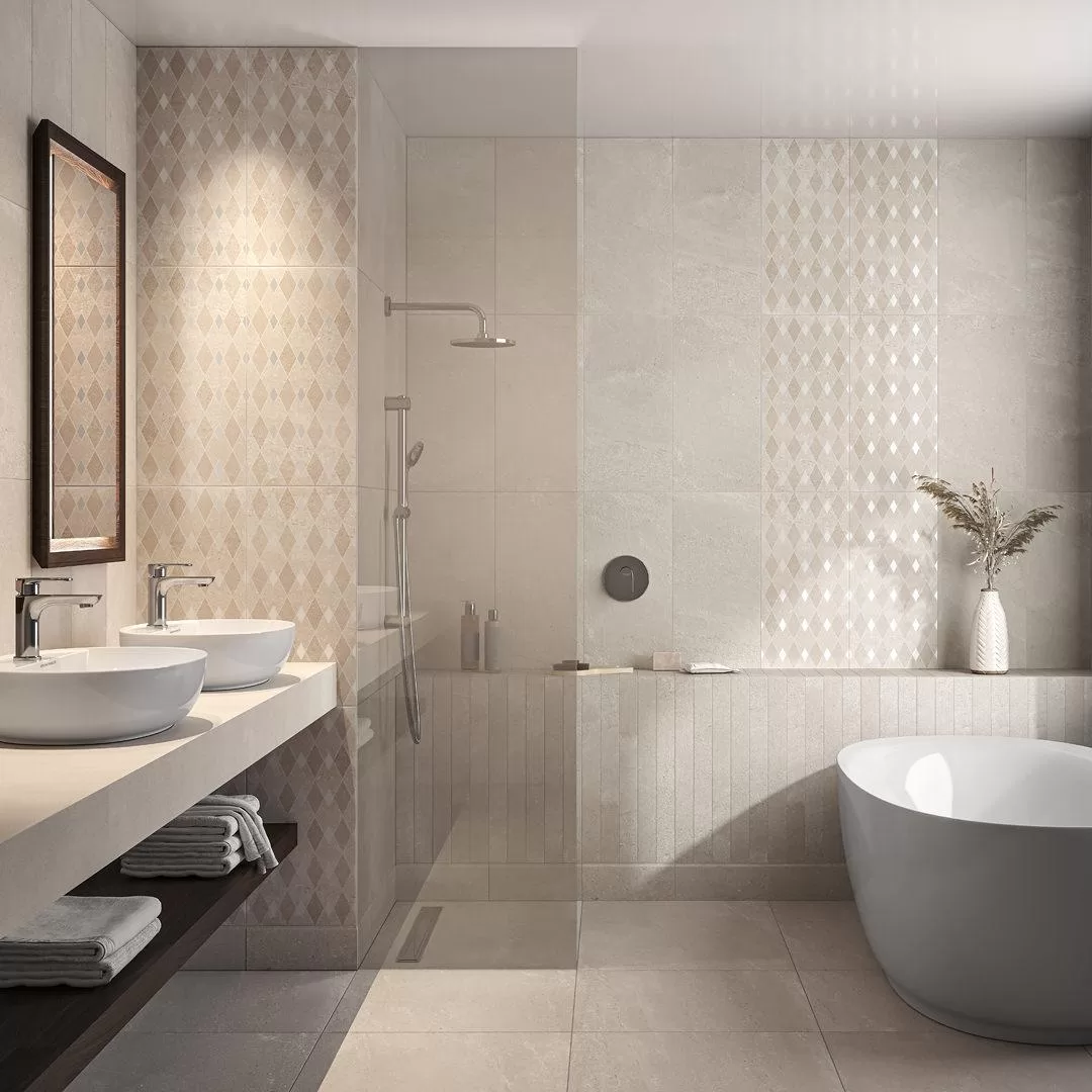 Керамическая плитка Kerama Marazzi Про Матрикс Декор чипсет белый матовый обрезной 30x60 Белый, фото 1