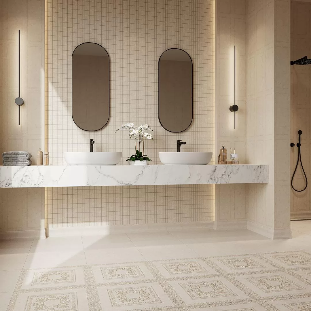 Керамическая плитка Kerama Marazzi Резиденция панель20х50 Бежевый, фото 1