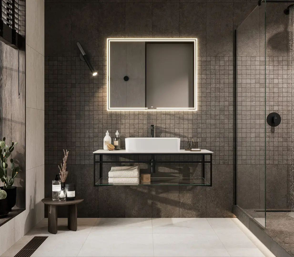 Бордюр бежевый матовый обрезной 30x2,5x1,9 Kerama Marazzi Руссильон Бежевый, фото 3
