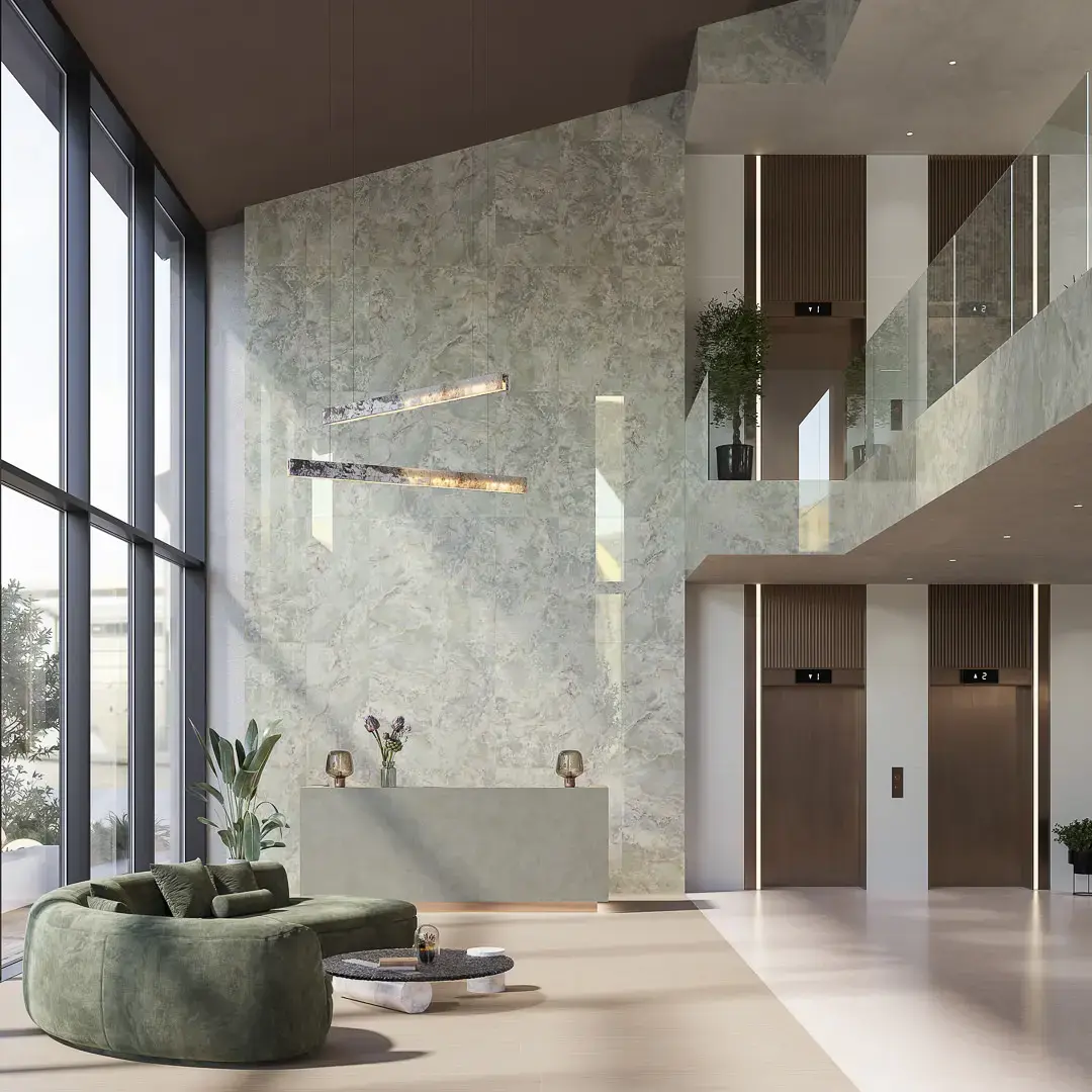 Декор Сен-Тропе розовый светлый глянцевый обрезной 60x119,5x0,9 Kerama Marazzi Сен-тропе Розовый, фото 2