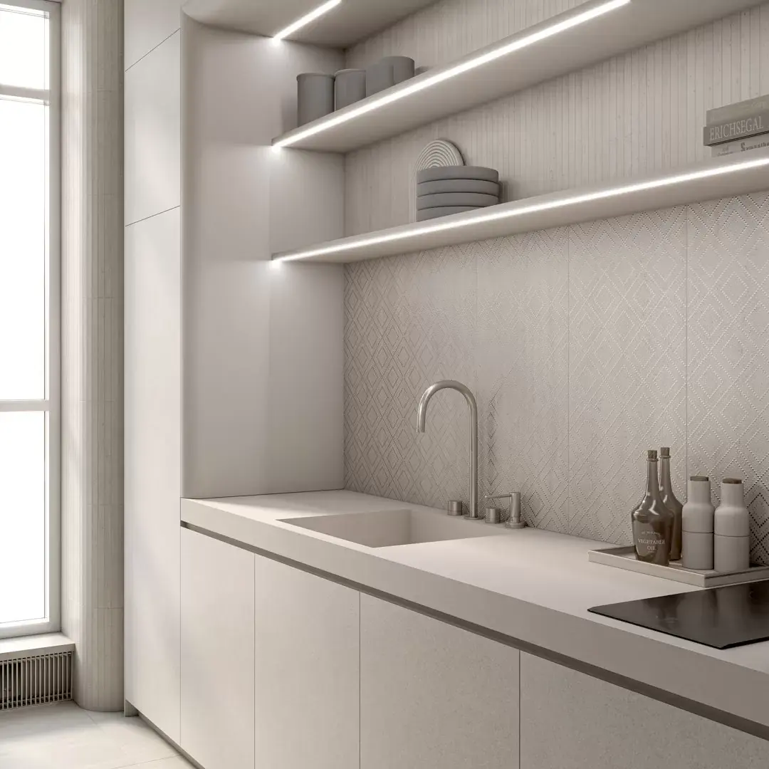 Ступени Kerama Marazzi Сан-Марко Ступень клееная серый матовый обрезной 33x80 Серый, фото 2