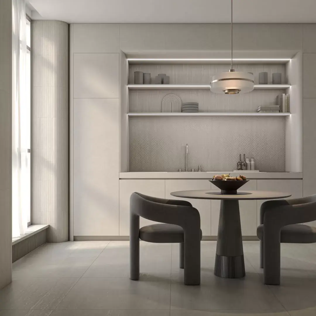 Ступени Kerama Marazzi Сан-Марко Ступень клееная серый матовый обрезной 33x80 Серый, фото 3