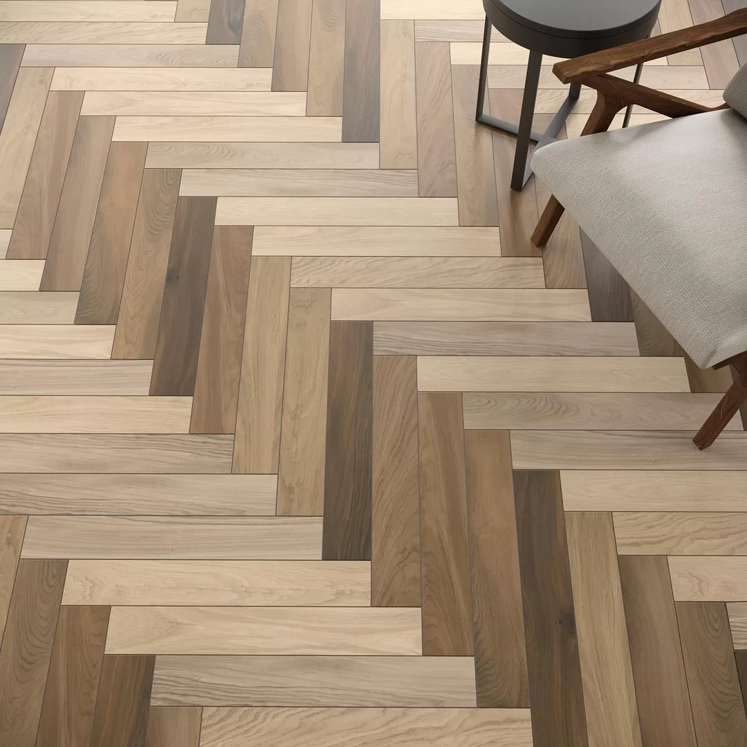 Керамогранит Kerama Marazzi Селект Вуд Декор беж мозаичный33x33 Бежевый, фото 2