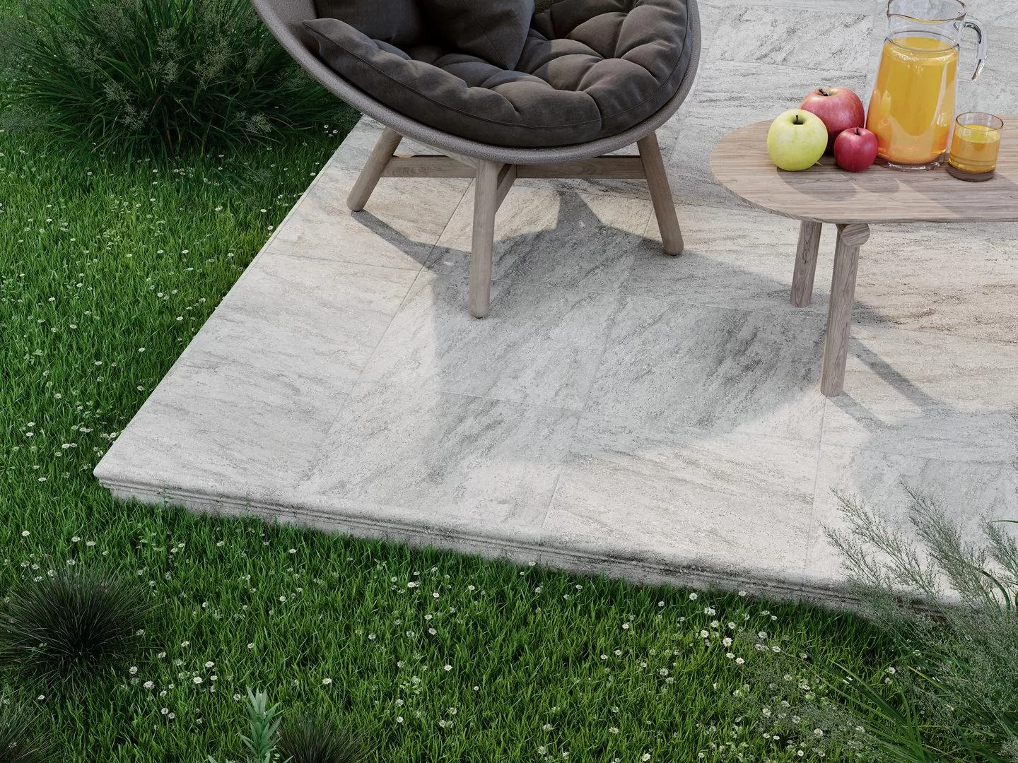 Керамогранит Kerama Marazzi Терраса коричневый противоскользящий 40.2x40.2 Коричневый, фото 3