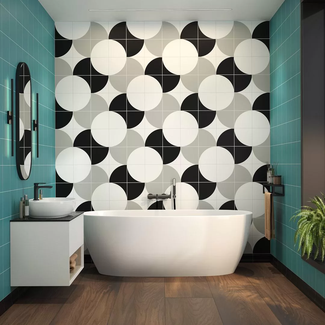 Керамическая плитка Kerama Marazzi Теорема Декор 3 матовый 20х20 Комбинированный, фото 2