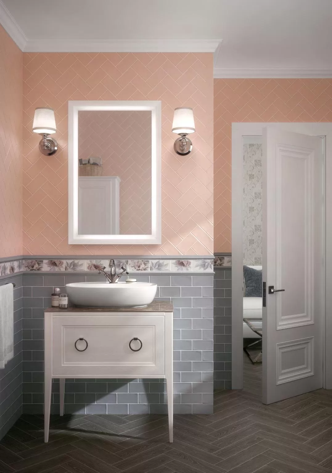 Керамическая плитка Kerama Marazzi Тортона белый 7,4x15 Белый, фото 1