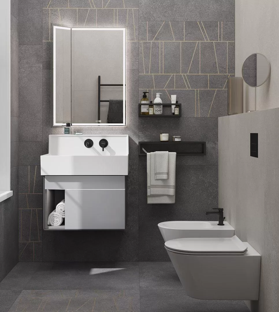 Керамогранит Kerama Marazzi Турнель Темный 80х80 Серый, фото 2