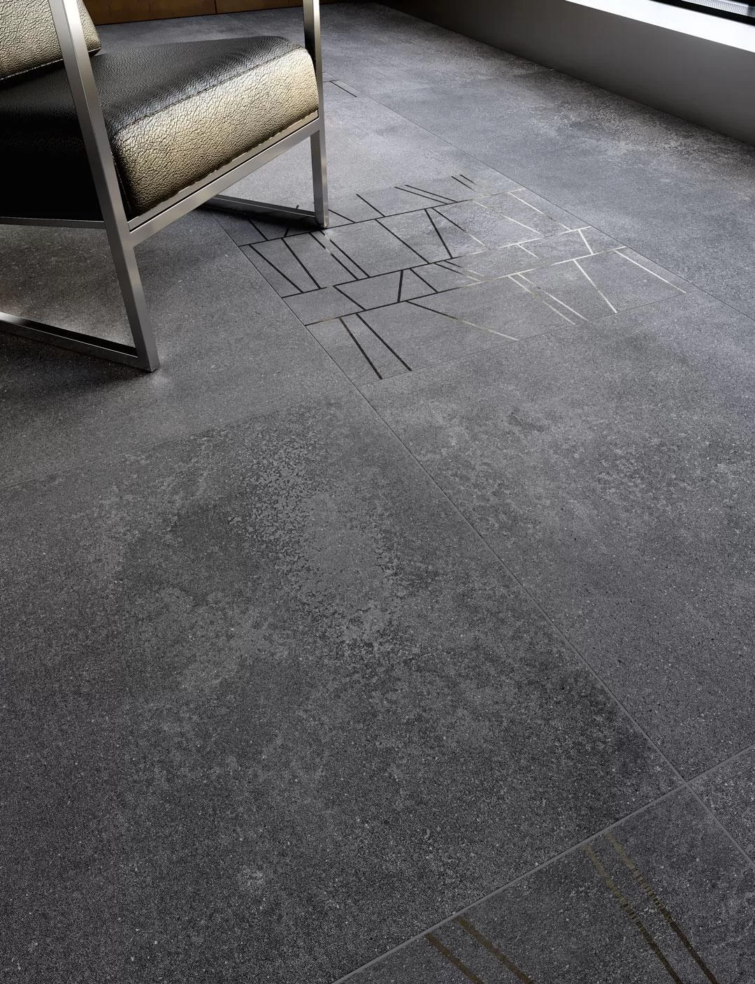 Керамогранит Kerama Marazzi Турнель Темный 80х80 Серый, фото 3