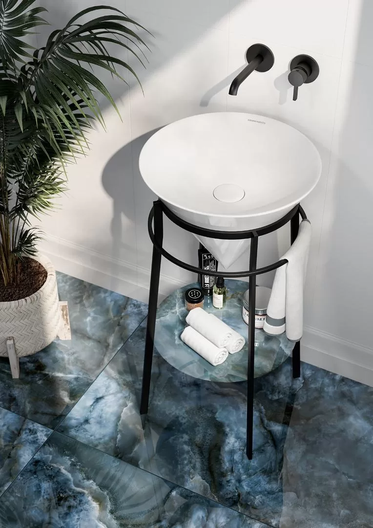 Керамическая плитка Kerama Marazzi Турнон Декор обрезной30x89.5 Белый, фото 2