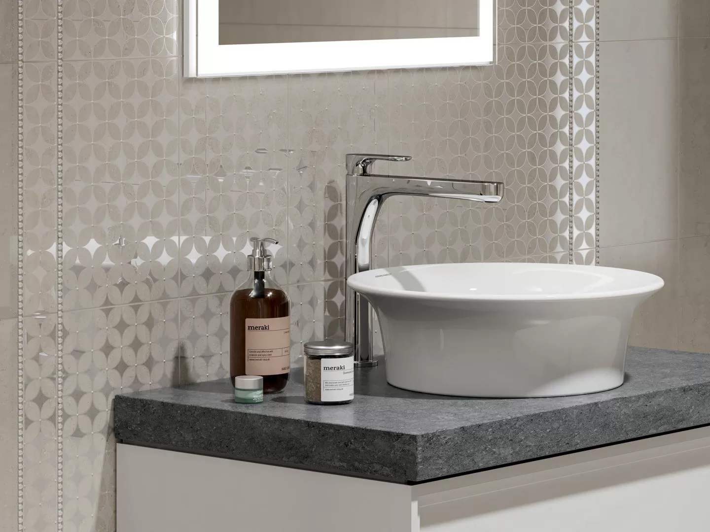 Керамическая плитка Kerama Marazzi Туф Бордюр бежевый светлый глянцевый 20х5,7 Бежевый, фото 2
