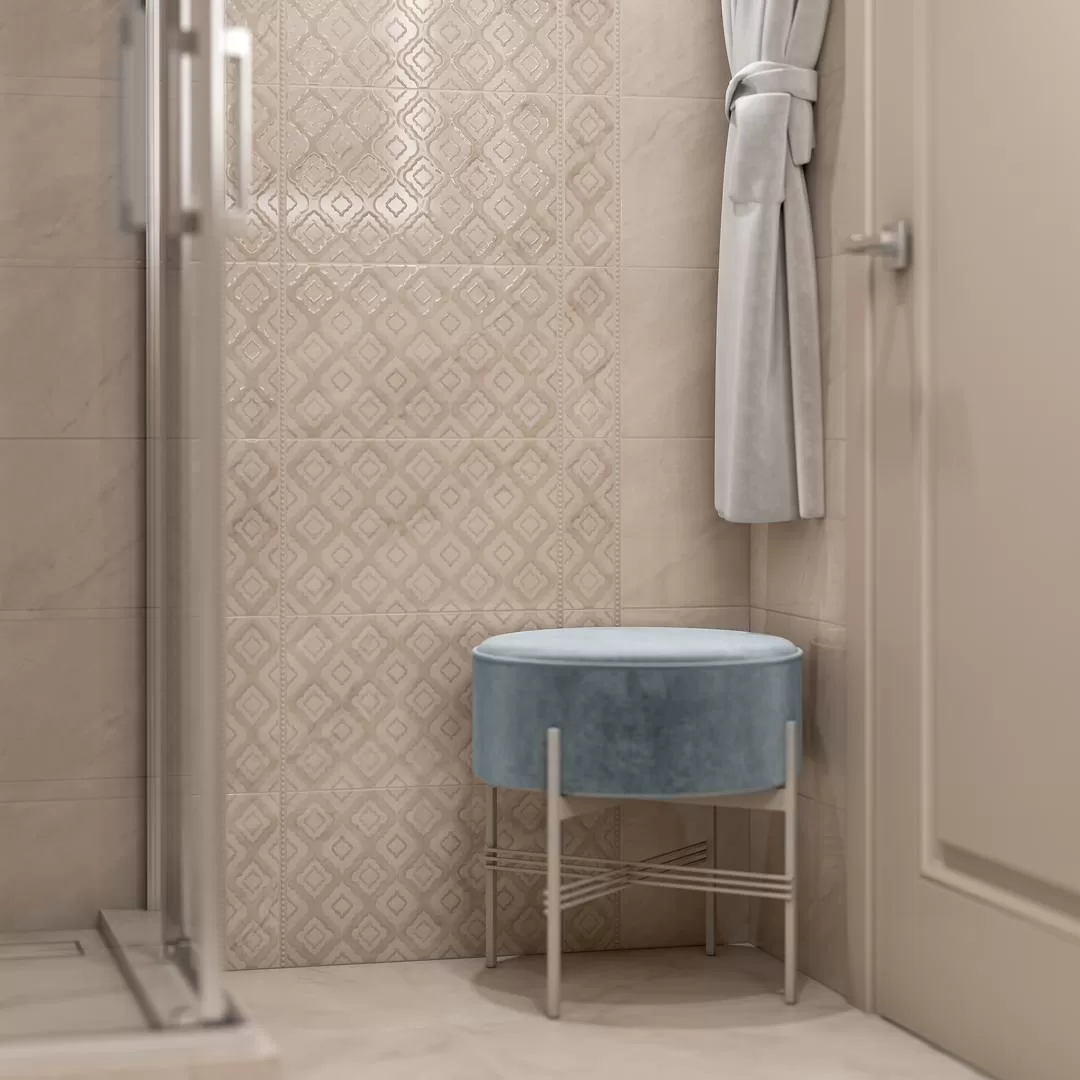 Керамическая плитка Kerama Marazzi Винетта бежевый светлый глянцевый 25x40 Бежевый, фото 2