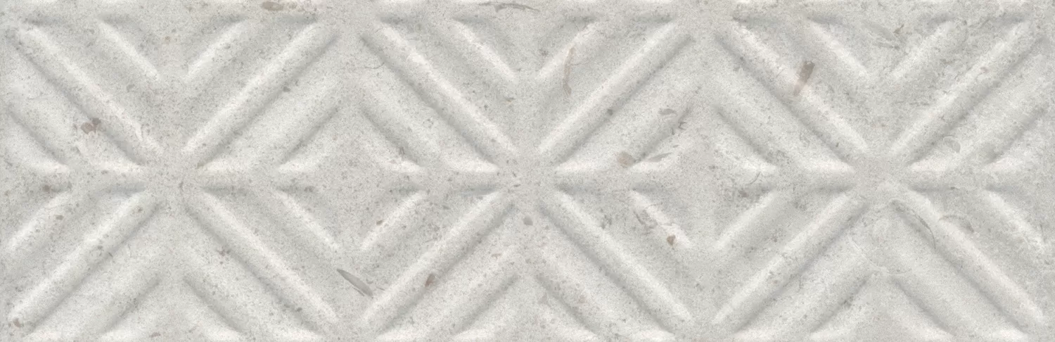 Керамическая плитка Kerama Marazzi Карму Бордюр серый светлый матовый обрезной 30х9,6 Серый