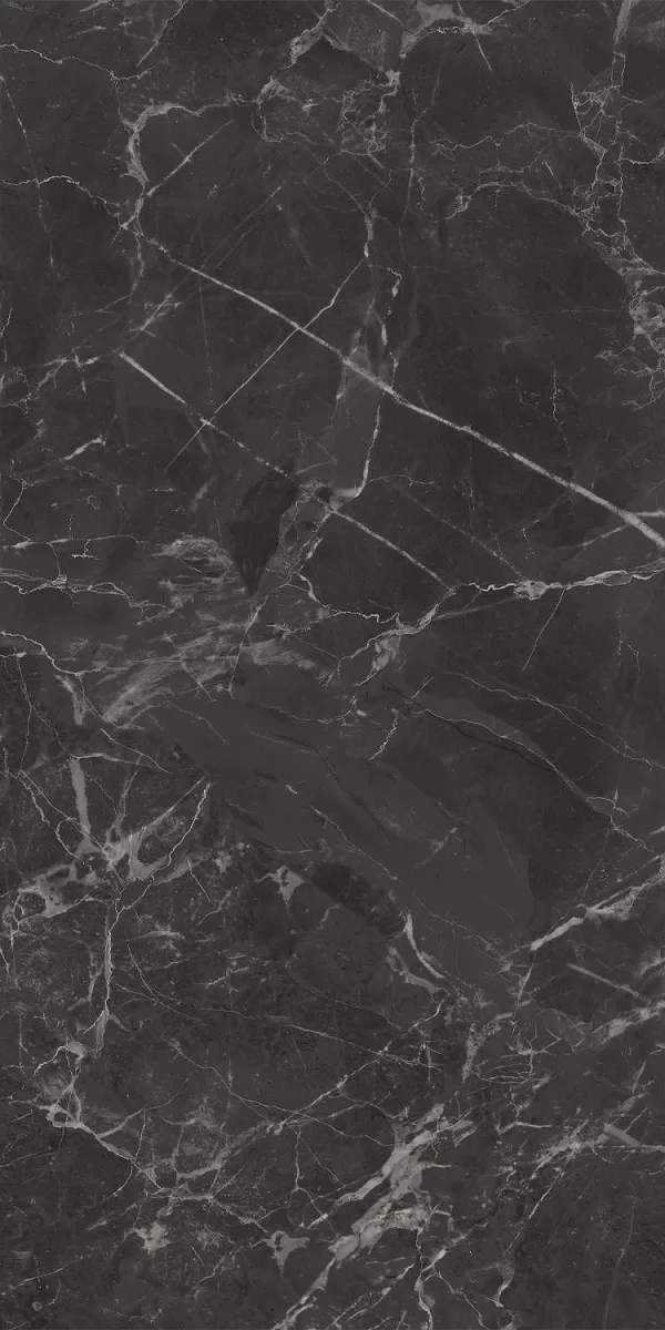 Керамическая плитка Kerama Marazzi Коррер чёрный глянцевый обрезной 30x60 Черный