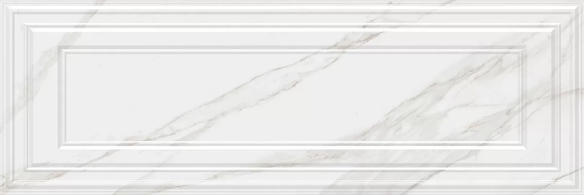 Керамическая плитка Kerama Marazzi Прадо белый панель обрезной40x120 Белый