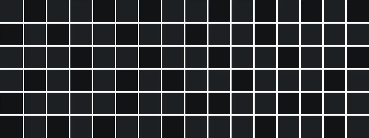 Мозаика Kerama Marazzi Бельканто Декор мозаичный черный 15х40 Черный