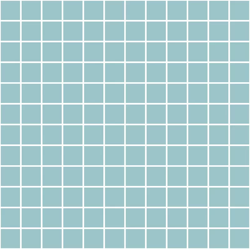 Мозаика Kerama Marazzi Темари бирюза (мозаика матовая) l29.8х29.8 Голубой