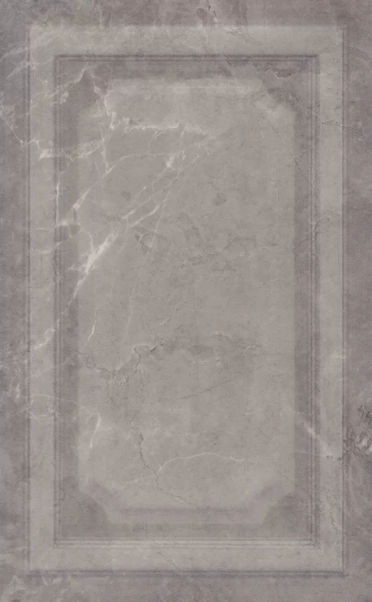 Керамическая плитка Kerama Marazzi Гран Пале серый панель 25x40 Серый