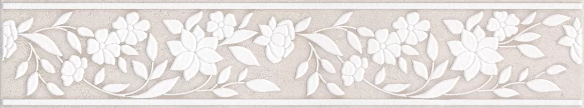 Керамогранит Kerama Marazzi Сорбонна Бордюр пол гр. 50,2х9,6 Бежевый