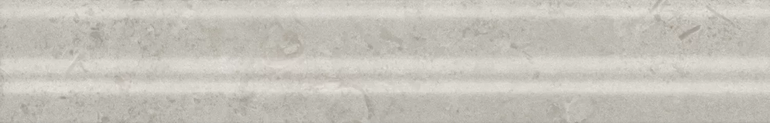 Керамическая плитка Kerama Marazzi Карму Бордюр Багет серый светлый матовый обрезной 30х5 Серый
