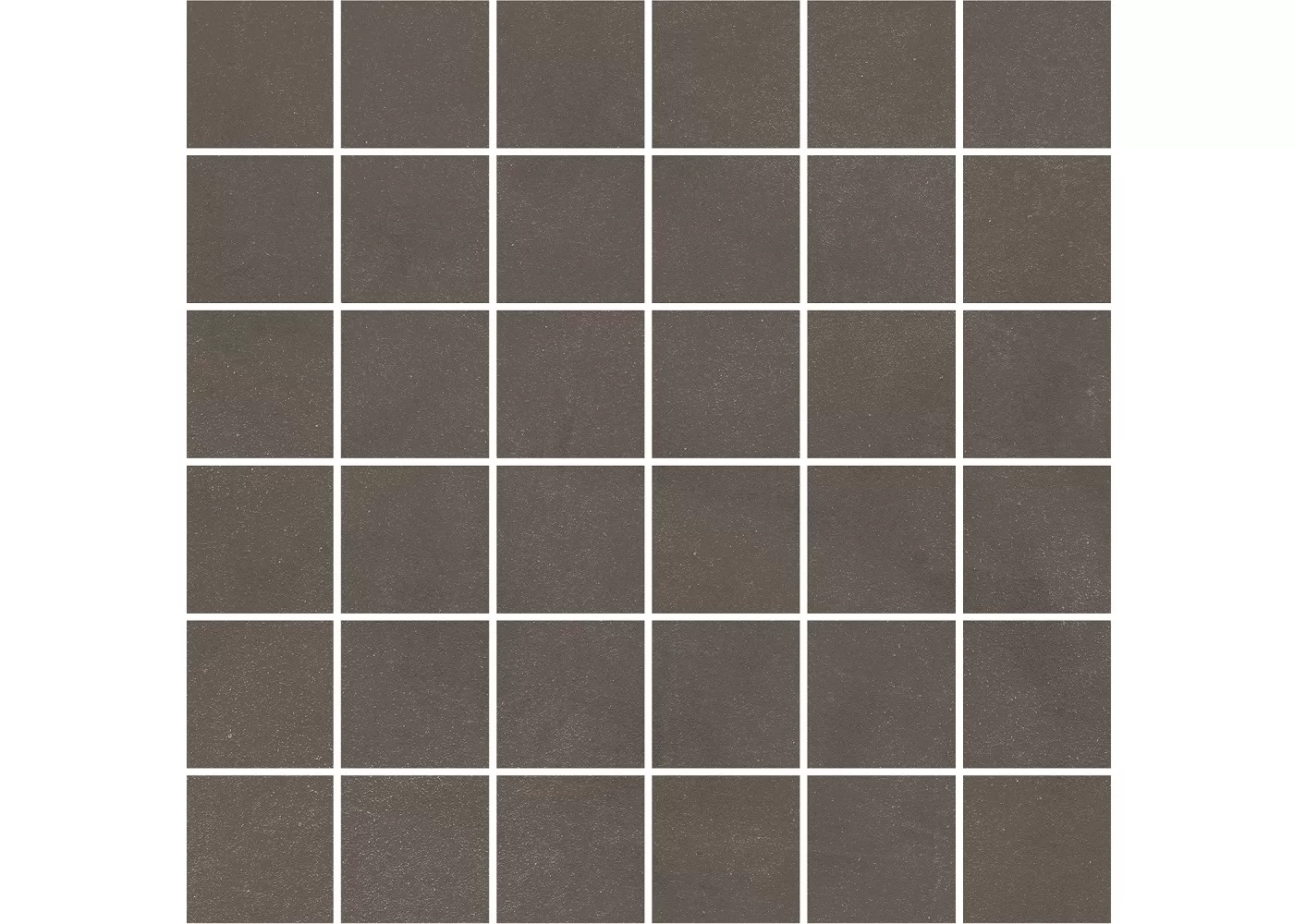 Керамогранит Kerama Marazzi Про Чементо Декор мозаичный коричневый тёмный матовый 30x30 Коричневый