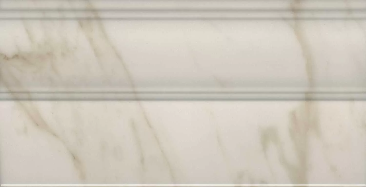 Керамическая плитка Kerama Marazzi Карелли Плинтус беж светлый обрезной 30x15 Бежевый