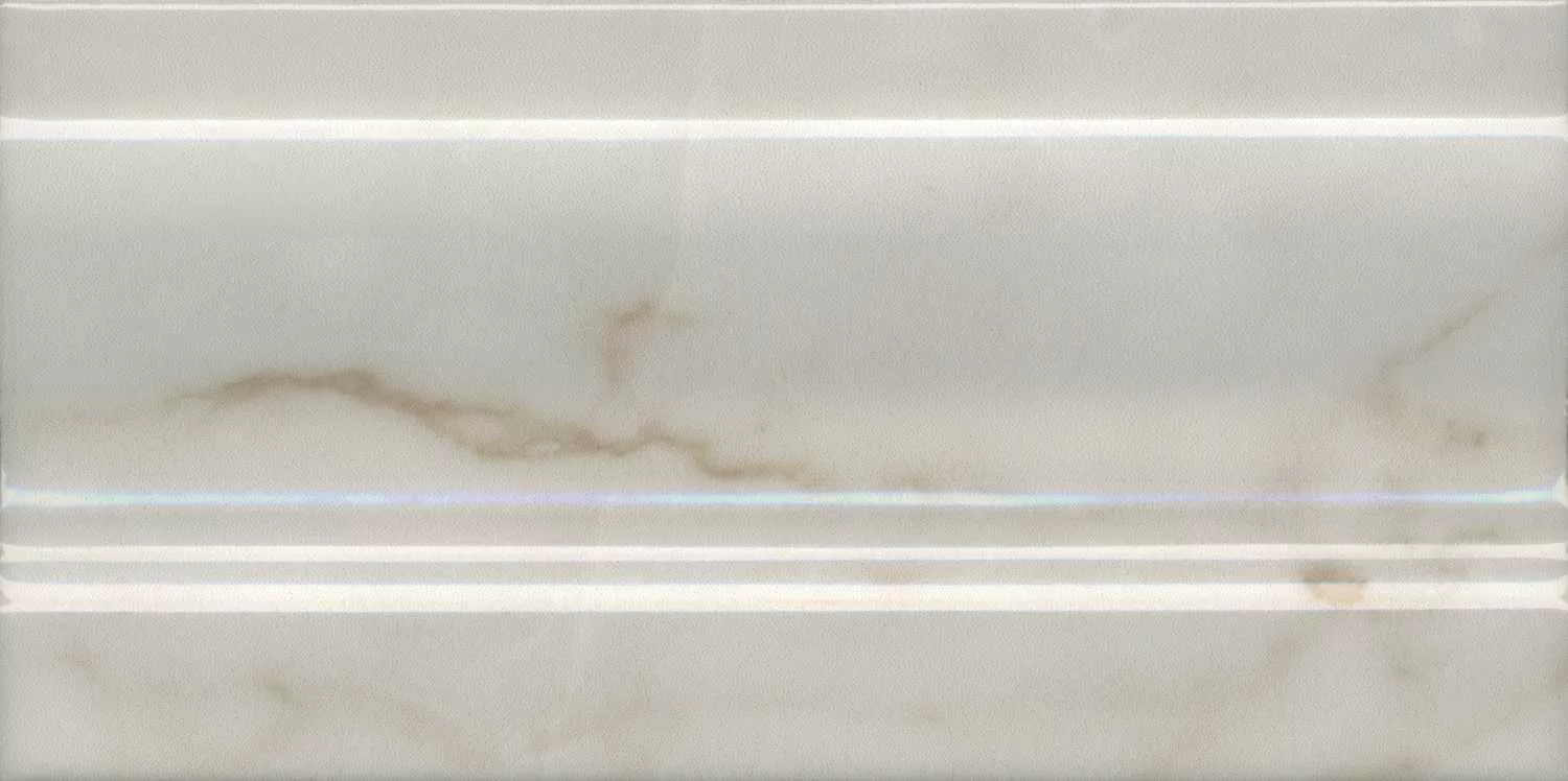 Керамическая плитка Kerama Marazzi Стемма Плинтус белый 20x10 Белый