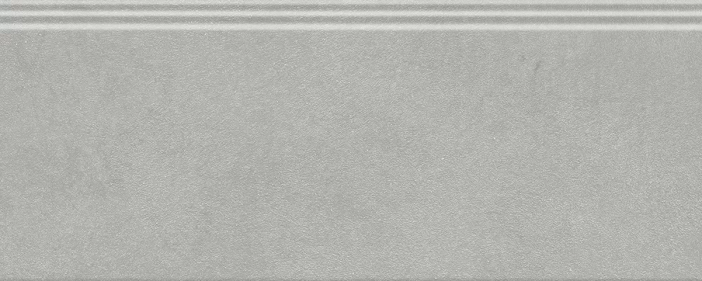 Плинтус серый матовый обрезной 12x30 Kerama Marazzi Чементо Серый